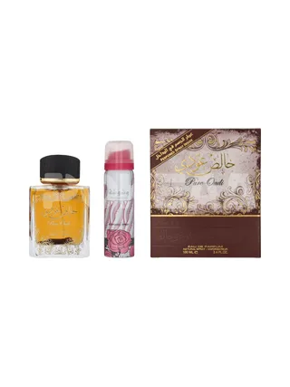 Lattafa Pure Oudi Giftset 150ml - Edp Spray 100ml/Deo Spray 50ml 1