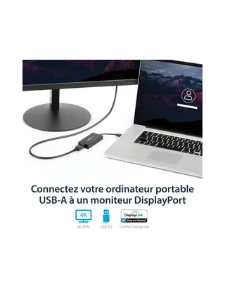 USB 3.0 to DisplayPort Adapter - 4K 7