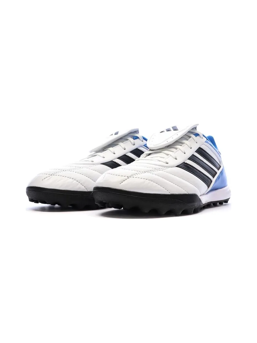 Chaussures de Foot Blanc/Bleu Homme Adidas Copa Gloro II TF 6