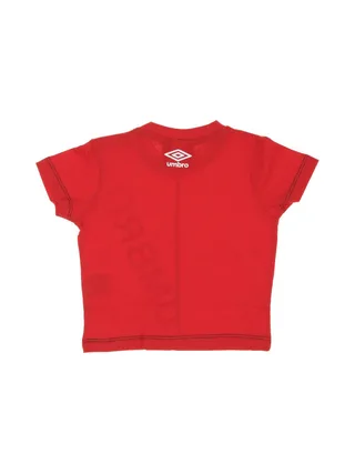 T-shirt Rouge Garçon Umbro Aniline 2