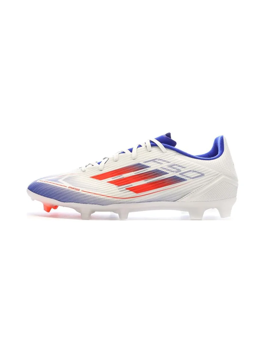 Chaussures de Foot Blanc/Bleu Adulte Adidas F50 League FG/MG 2