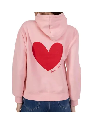 Sweat à Capuche Rose Fille PM Mère & Filles Boum Boum 2