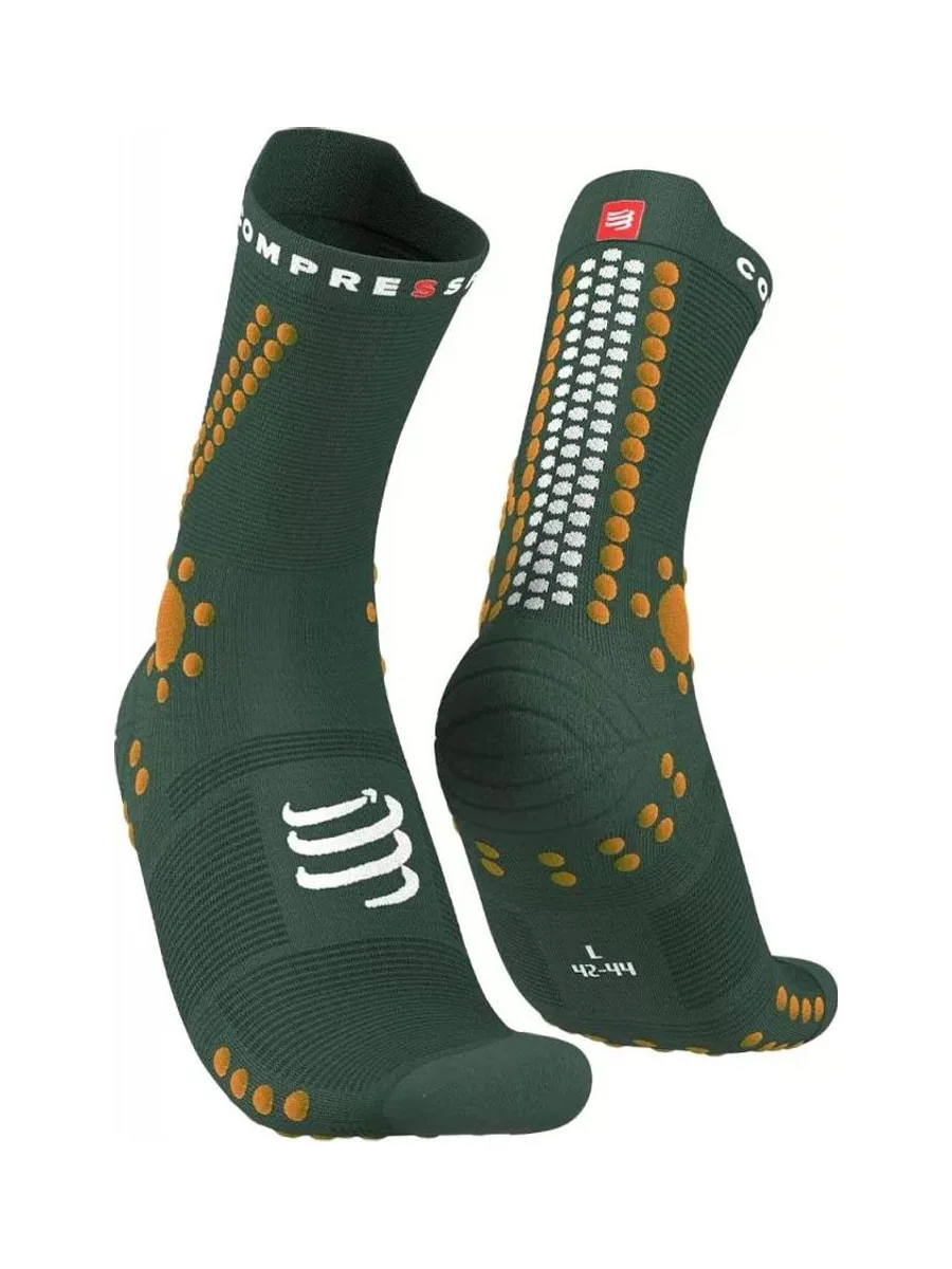 Chaussettes Vert Foncé Homme Compressport XU00048B 2