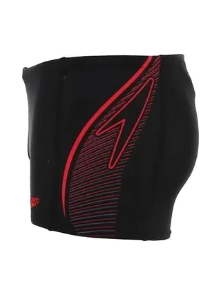 Maillot de bain Noir/Rouge Garçon Speedo Plmt 2