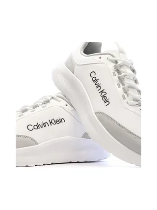Baskets Blanches/Gris Homme Calvin Klein Jeans Light Eva 7