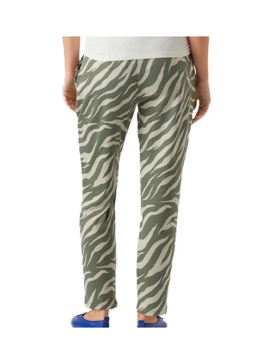 Pantalon Beige/Kaki Femme Mamalicious Lyates 3