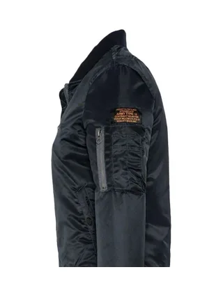 Bomber Noir Homme Schott Jet17 3