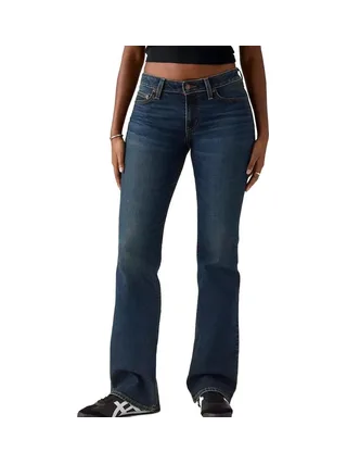 Jean Bleu Brut Femme Levi's Superlow 1