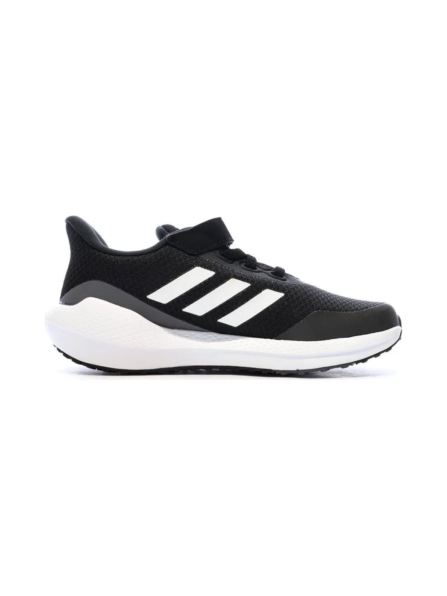 Baskets Noires/Blanches Garçon Adidas Eq21 3