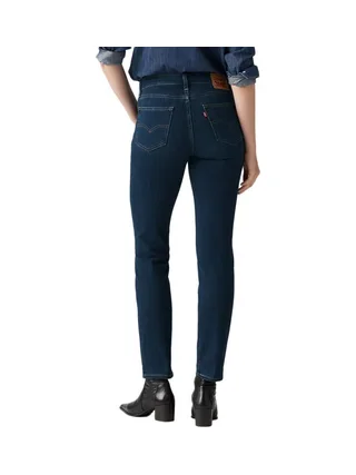 Jean 724 Bleu Foncé Femme Levi's High Rise Straight 18883-0011 2