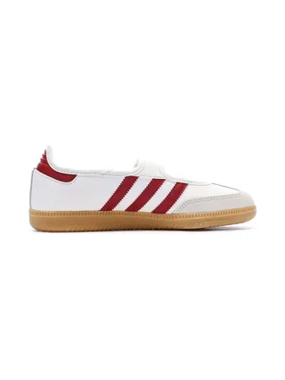 SAMBA JANE Baskets Blanc/Rouge Adidas 2