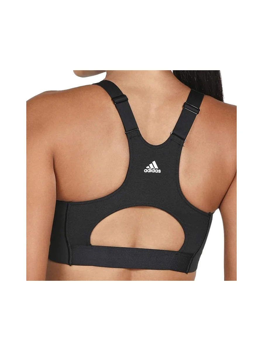 Brassière Noire Femme Adidas Alpha 3