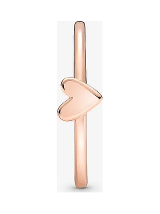 Pandora - Bague Cœur en plaqué or rose 14 carats 2