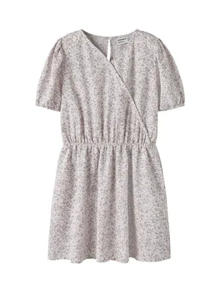 Robe Blanc/Violet Fille Name it fany 1