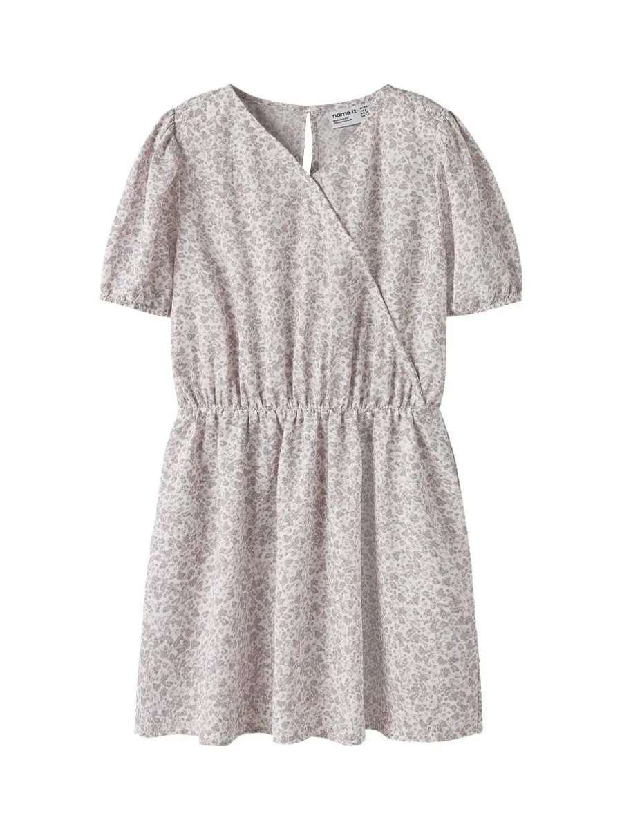 Robe Blanc/Violet Fille Name it fany 2
