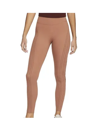 Legging Orange Femme Nike Luxe 1