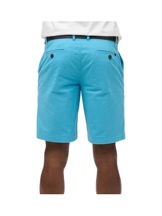 Short Chino Turquoise Homme Superdry Stretch 2