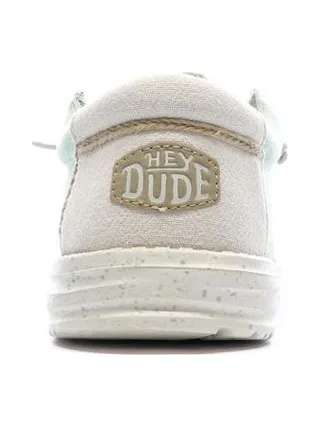 Chaussures Vert/Blanc Homme Hey Dude Stone 3