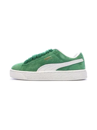 Baskets Verte Femme Puma Suede XL 1