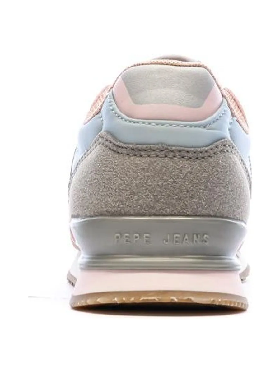 Baskets Rose Femme Pepe jeans London 3
