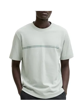 T-shirt Vert Homme Jack & Jones Cofusion Chest Brand 1