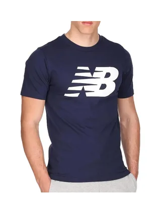 T-shirt Marine Homme New Balance Classic 1