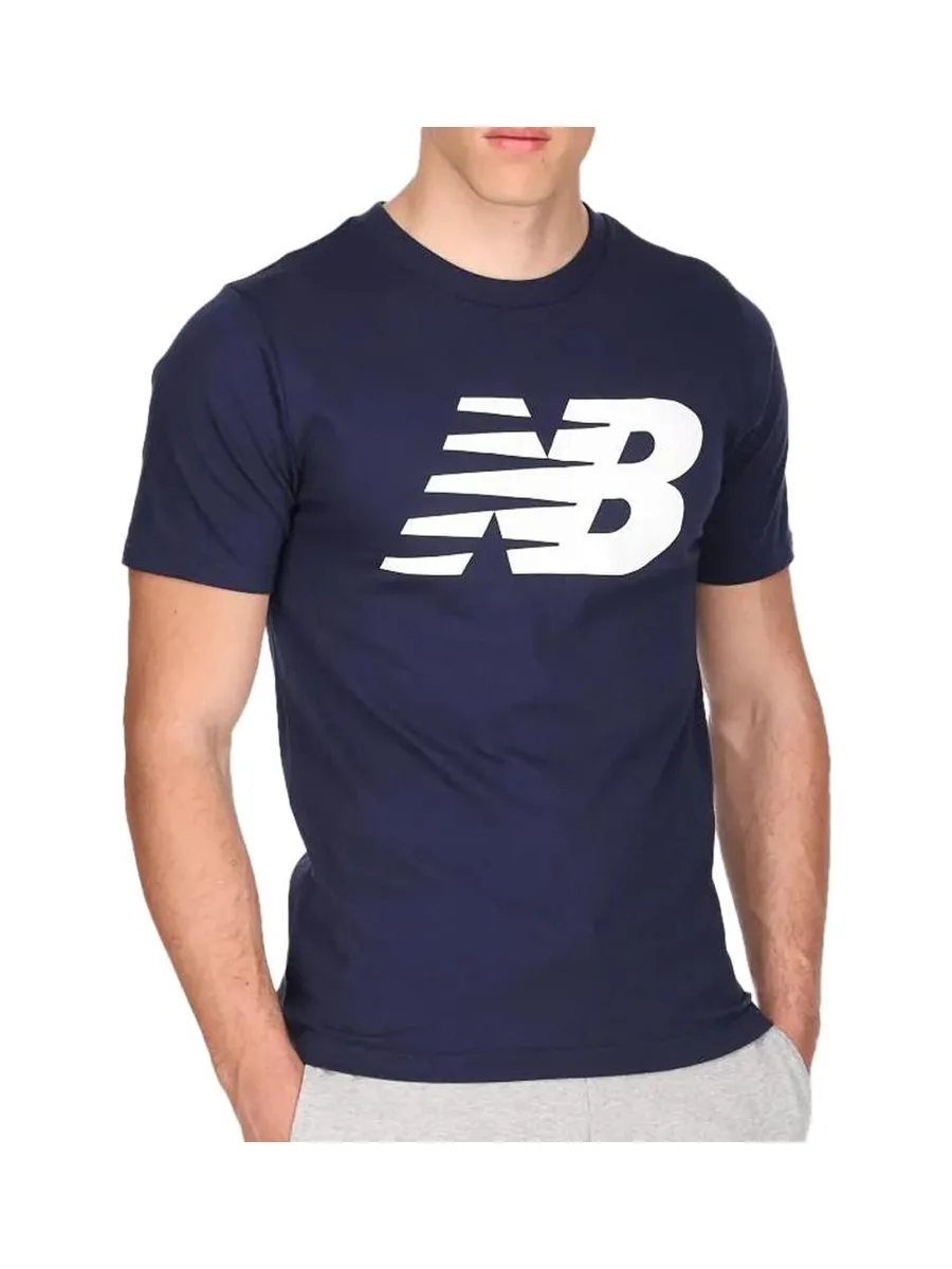 T-shirt Marine Homme New Balance Classic 2
