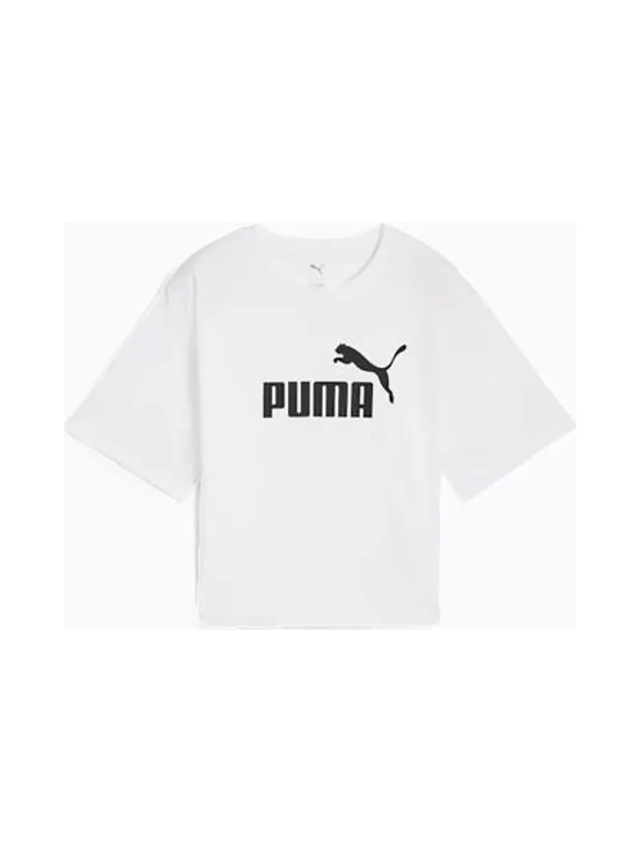 T-shirt court PUMA Essentials à logo n° 1, coupe décontractée 3