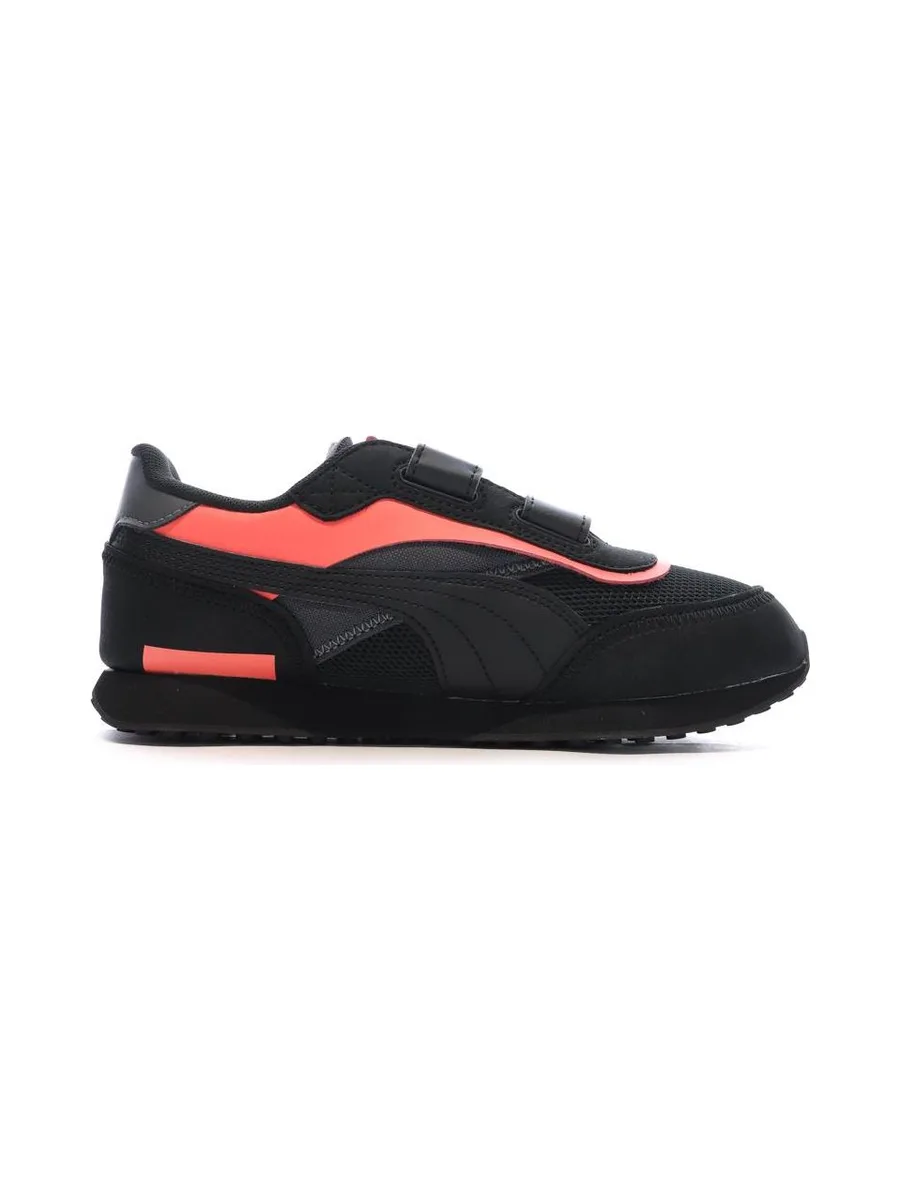 Baskets Noires/Oranges Garçon Puma Future Rider 3