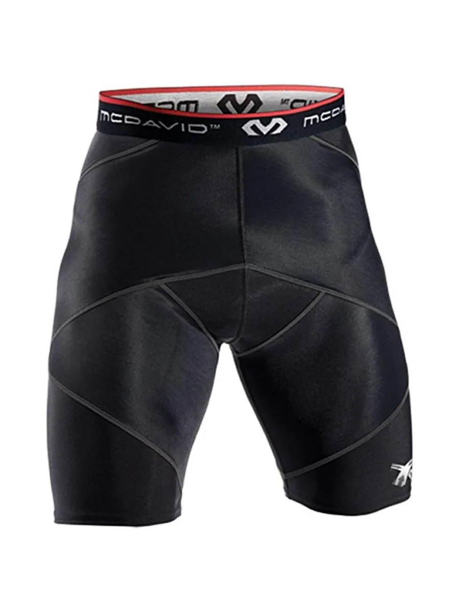 Short Cross Compression Noir Homme MC DAVID Hip Spica 2
