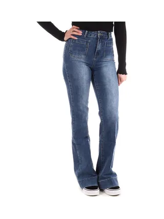 Jean Loose Bleu Femme Monday Premium 800 1