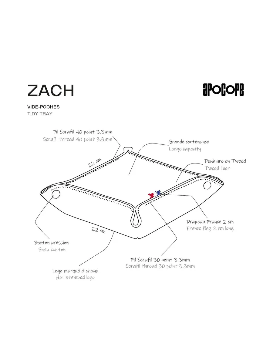 ZACH - Vide-poches en liège - Naturel 54
