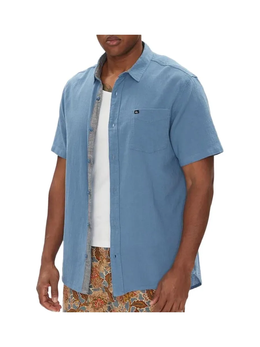 Chemise Bleu Homme Quiksilver Timebox 2