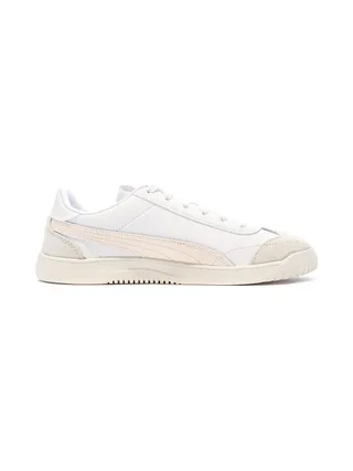 Baskets Blanches/Roses Femme Puma Club 5v5 Sd 2