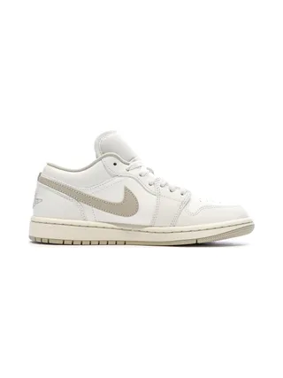 Basket Écru/Marron Mixte Nike Air Jordan 1 Low 2