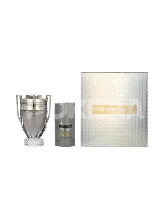 Paco Rabanne Invictus Giftset 175ml - Edt Spray 100ml/Deo Stick 75ml 1