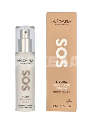 Madara Sos Hydra Recharge Cream For Dehydrated And Stressed Skin, All Types 50ml 1