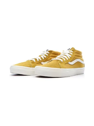 Baskets Jaune Homme Vans Sk8-mid Reissue 6