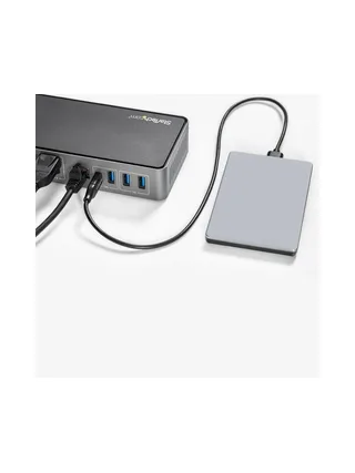 Hybrid USB-C USB-A Dock - Triple 4K 60Hz 10