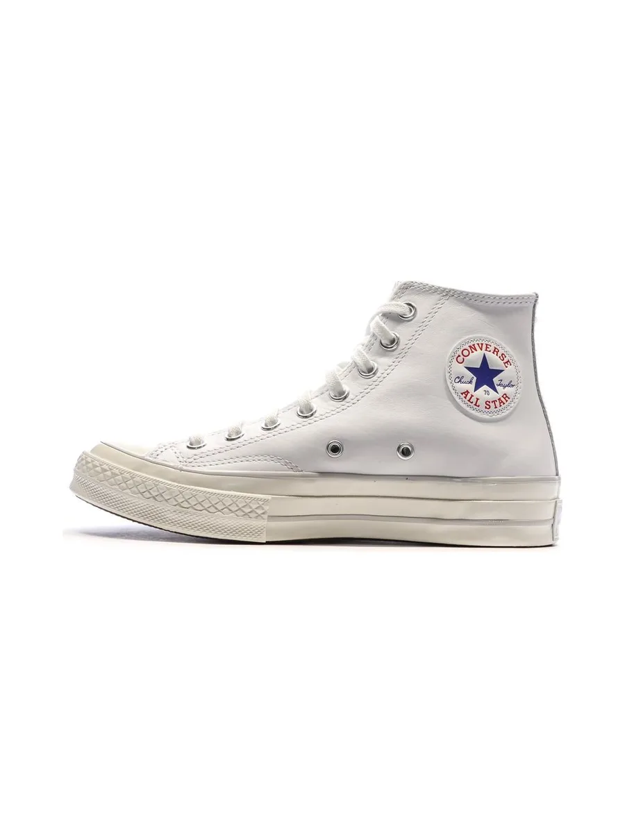 Baskets Blanches Homme Converse Chuck 70 Leather 2