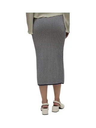 Jupe Marine à Rayures Femme Vero Moda Gold Pinstripe 2