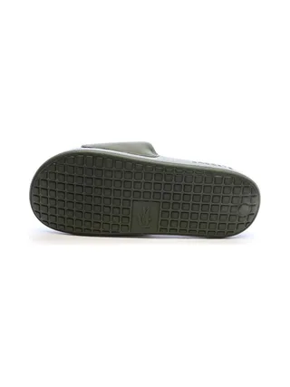 Claquettes Kaki Homme Lacoste Serve Slide 1.0 2