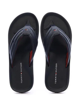Tongs Bleu Marine Homme Tommy Hilfiger Padded 3