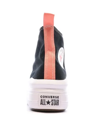 Baskets Noir/Rose Femme Converse All Star Move Platform 3