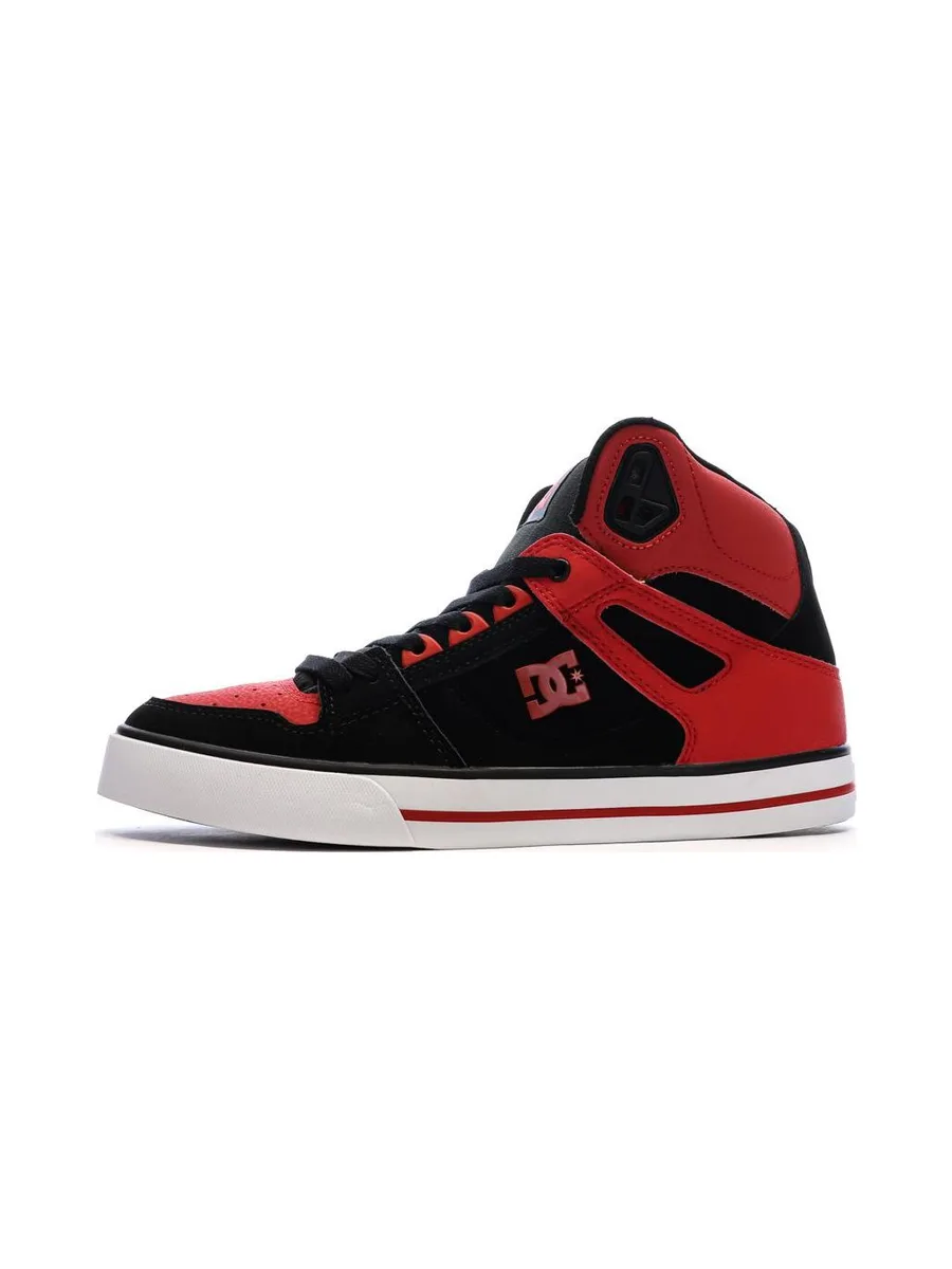 Baskets Noir/Rouges Homme Dc shoes Pure 2