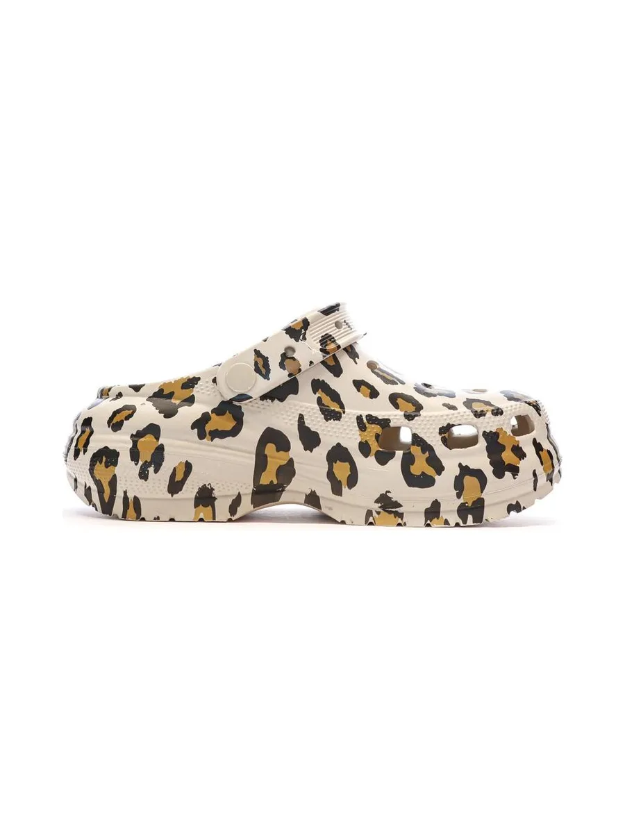 Sabots à Plateforme Beige à Motifs Femme XTI 143888 3