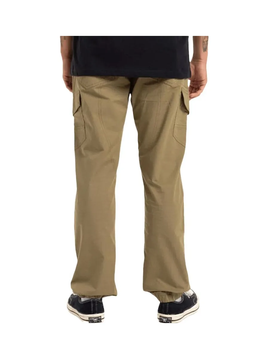 Pantalon Cargo Kaki Homme Quiksilver Cuffed 3