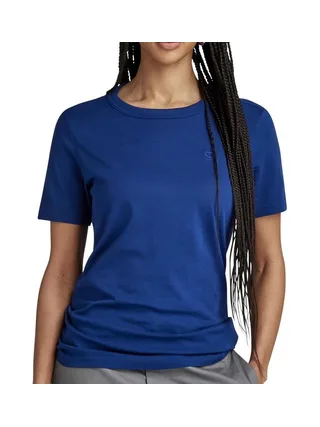 T-shirt Bleu Femme G-Star Raw Core 1