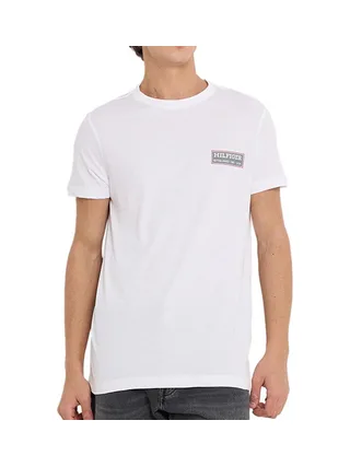 T-shirt Blanc Homme Tommy Hilfiger Printed 1