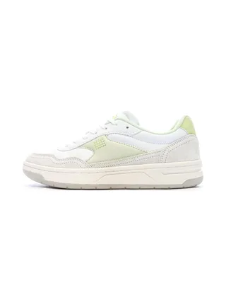 Baskets Blanc/Jaune Femme TBS ALMERIA 1